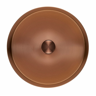 Umýv. Aurum Brushed Rose Gold 38x38x11cm SATAUR3838BRG