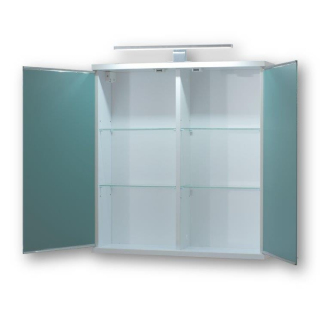 ARLES 60 - horná zrkadlová skrinka s LED osvetlením, 60 x 64 x 15 cm OLNARL60