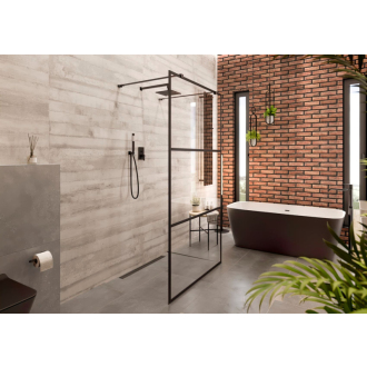Walk-in 97x200, zavetrovanie SATBWI100CPZAVC