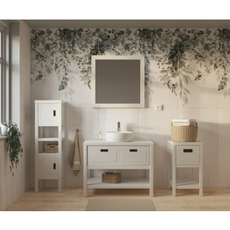 COUNTRY skrinka 90 pre um.misu, biela COUNTRY90ZBUMBI