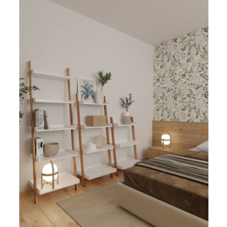 Naturel Home 3-balíček regál biely HOMEP3B
