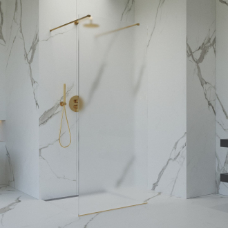 Walk-in 87x200, profil, zavetrovanie SATBWI90MSZAVZ