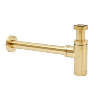 SAT umývadlový sifón brushed gold SATSIBG