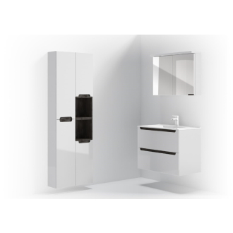 STILLA doplnková skr. 30x90x22 biela LESK STILLAC03002