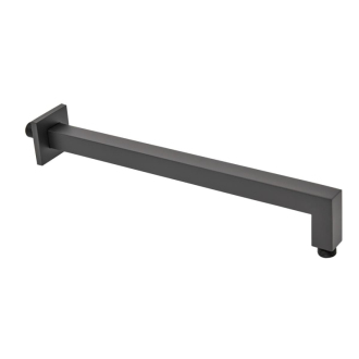 Sprchové rameno B-Way 40cm čierne SATBSRHBW