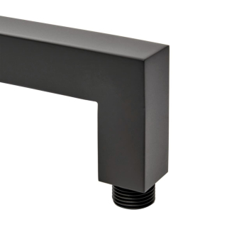 Sprchové rameno B-Way 40cm čierne SATBSRHBW