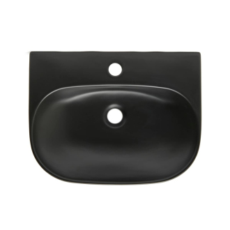 Brevis umývadlo 500x385x120 mm čierne SATBRE5038RBKM