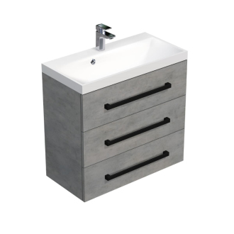 CUBE WC skr. s UM 80x40x76,5 betón CUBE2C803BE
