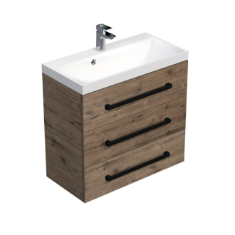 CUBEW C skr.s UM 80x40x76,5 dub wellingt CUBE2C803DW