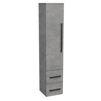 SAT Cube vys. skr.35x163x33, betón, chro CUBE3CHV35BE