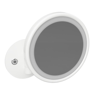 BEMETA WHITE: Kozmetické zrkadlo O160 mm s LED osvetlením, 5x 112101144
