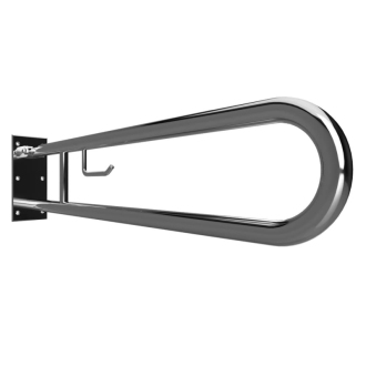 BEMETA HELP: Sklopný úchyt v tvare U s držiakom na TP 900 mm, nerez 301102291