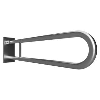 BEMETA HELP: Sklopný úchyt v tvare U 850 mm, brús, s krytkou a držiakom TP 301407322