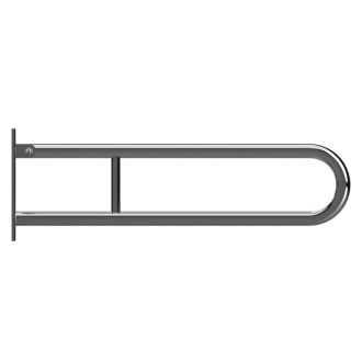 BEMETA HELP: Sklopný úchyt v tvare U 750 mm, nerez, s krytkou 301607301
