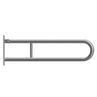 BEMETA HELP: Sklopný úchyt v tvare U 750 mm, brús, s krytkou 301607302