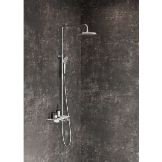Ravak TE 094.01 Stĺp Termo s funkciou Stop, chróm/white X070161