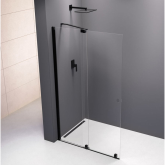 MODULAR SHOWER zástena s pojazdmi 1200 mm, čierna MS5-120B