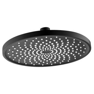Hlavová sprcha, priemer 220mm, ABS/čierna mat SK852B