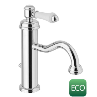 VIENNA stojanková umývadlová batéria s výpustou, ECO karatuša, chróm VO002-01