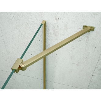 VARIO rohová vzpera 650mm, zlato mat GX2017