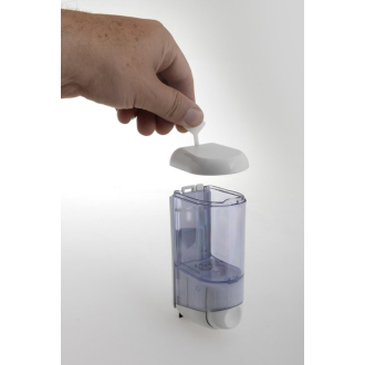 MARPLAST dávkovač tekutého mydla 170ml, chróm 583CH