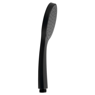 Ručná sprcha, 1 funkcia, priemer 102mm, ABS/čierna SK736