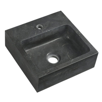 BLOK kamenné umývadlo 30x10x30 cm, antracit 2401-29