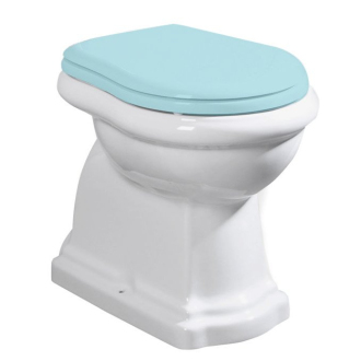 RETRO WC misa stojaca, 38,5x59cm, spodný odpad, biela 101001