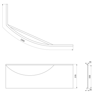 MAMBA R 160 panel rohový 28312