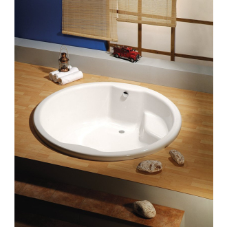 ROYAL ROUND guľatá vaňa s konštrukciou 172x172x49cm, biela 73211