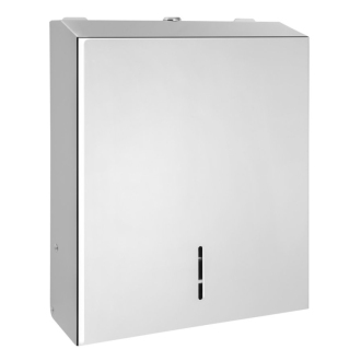 Zásobník na papierové uteráky 285x370x105mm, leštená nerez (113103041) XP048