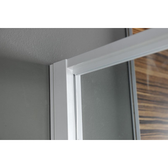 AMICO sprchové dvere výklopné 1040-1220x1850 mm, číre sklo G100