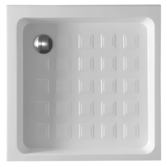 RETRO keramická sprchová vanička, štvorec 90x90x20cm 133801