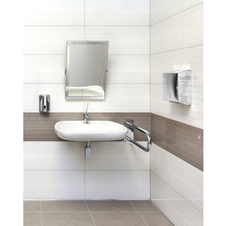 Zásobník na papierové uteráky 285x265x105 mm, leštená nerez (113103031) XP047