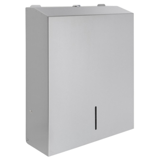 Zásobník na papierové uteráky 285x370x105mm, brúsená nerez (113103045) XP053