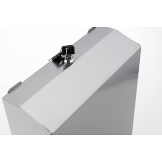 Zásobník na papierové uteráky 285x370x105mm, brúsená nerez (113103045) XP053
