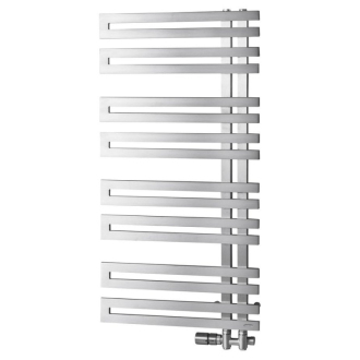 VOLGA vykurovacie teleso 500x976mm, 265W, brúsený nerez NR510
