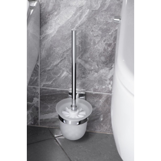 X-SQUARE WC kefa nástenná, chróm (132113012) XQ301