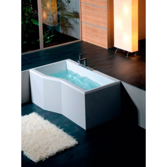 VERSYS L asymetrická vaňa 170x85x70x47cm, biela 70111