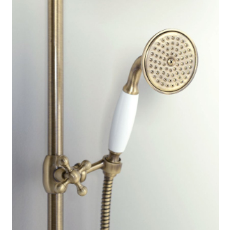 ANTEA sprchový stĺp s termostatickou batériou, bronz SET046