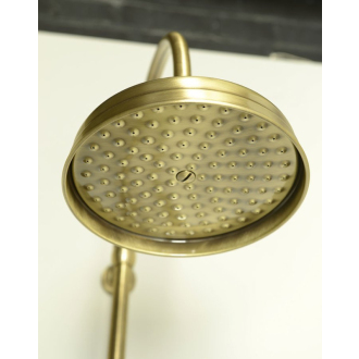 VANITY sprchový stĺp na napojenie na batériu, retro, bronz SET066