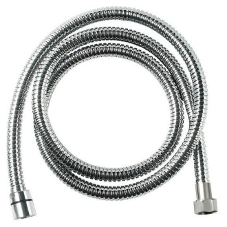 POWERFLEX opletená sprchová hadica, 150cm, chróm FLEX150