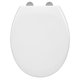 ADINA WC sedátko Soft Close, duroplast, biela 1703-322