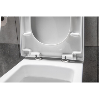 DONA WC sedátko polypropylén, soft close, biela FD121