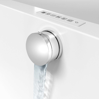 Vaňová súprava s napúšťaním, bovden, dĺžka 675mm, zátka 72mm, chróm 71685