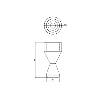 Magnetický vešiačik na radiátor, chróm 1301-11