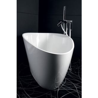 ELÍPSIA vaňa1700x770x620mm, liaty mramor, objem 330l, biela lesk GVEL1700