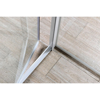 AMICO sprchové dvere výklopné 740-820x1850 mm, číre sklo G70