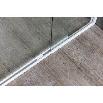 AMICO sprchové dvere výklopné 740-820x1850 mm, číre sklo G70