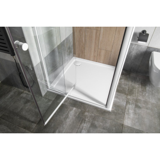 AMICO sprchové dvere výklopné 740-820x1850 mm, číre sklo G70